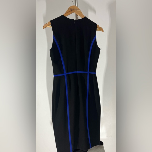 Calvin Klein Black Dress with Blue Highlights - Picture 4 of 5